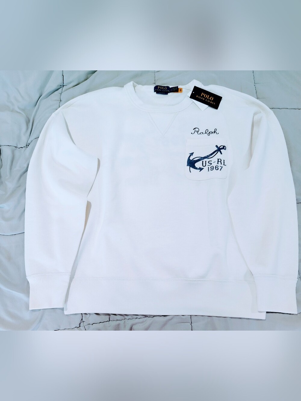 BNWT Polo Ralph Lauren US-RL 1967 Crewneck Sweatshirt Large